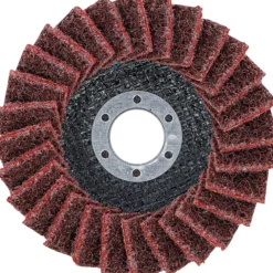 BGS Fächer-Schleif-Scheibe Vlies Ø 115 mm Körnung 120 - 74473