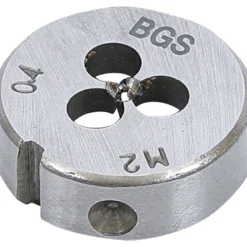 BGS Gewindeschneideisen M2 x 0,4 x 25 mm - 1900-M2X0.4-S