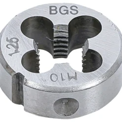 BGS Gewindeschneideisen M10 x 1,25 x 25 mm - 1900-M10X1.25-S