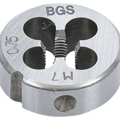 BGS Gewindeschneideisen M7 x 0,75 x 25 mm - 1900-M7X0.75-S