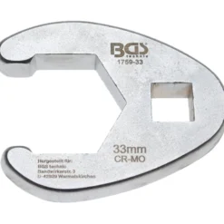 BGS Hahnenfußschlüssel Antrieb Innenvierkant 12,5 mm (1/2") SW 33 mm - 1759-33