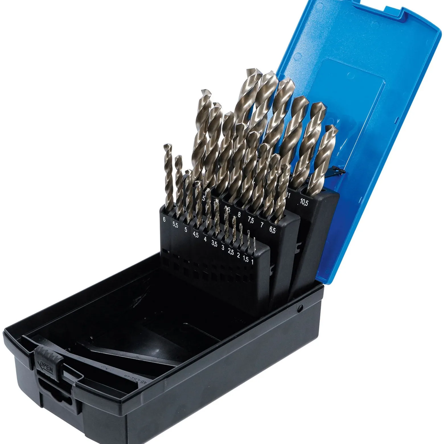 BGS HSS-Spiralbohrer-Satz Ø 1 - 13 mm 25tlg. - 110