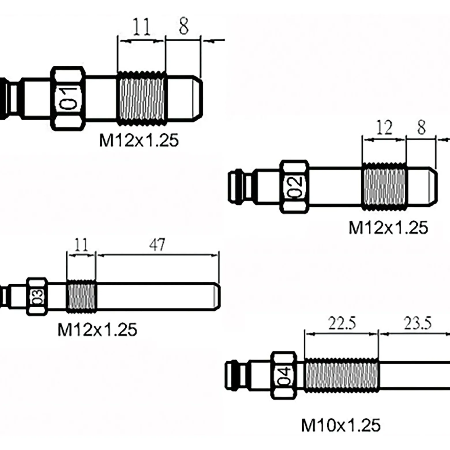 BGS Kompressionstester-Satz für Benzin- und Dieselmotoren - 8400