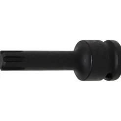 BGS Kraft-Bit-Einsatz Antrieb Innenvierkant 12,5 mm (1/2") Keil-Profil (für RIBE) M12 - 5483-M12