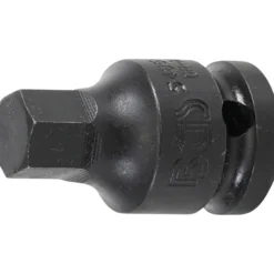 BGS Kraft-Bit-Einsatz Antrieb Innenvierkant 12,5 mm (1/2") Innensechskant 13 mm - 5485-13