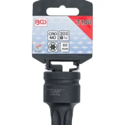 BGS Kraft-Bit-Einsatz Antrieb Innenvierkant 20 mm (3/4") T-Profil (für Torx) T100 - 5600