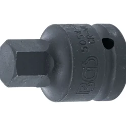 BGS Kraft-Bit-Einsatz Antrieb Innenvierkant 20 mm (3/4") Innensechskant 19 mm - 5054-19