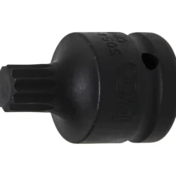 BGS Kraft-Bit-Einsatz Antrieb Innenvierkant 20 mm (3/4") Innenvielzahn (für XZN) M16 - 5054-M16
