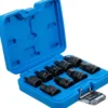 BGS Kraft-Bit-Einsatz-Satz Antrieb Innenvierkant 12,5 mm (1/2") Innensechskant 5 - 19 mm 9tlg. - 5485