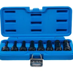 BGS Kraft-Bit-Einsatz-Satz Länge 75 mm Antrieb Innenvierkant 12,5 mm (1/2