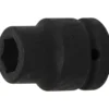 BGS Kraft-Steckschlüssel-Einsatz Sechskant Antrieb Innenvierkant 20 mm (3/4") SW 17 mm - 5617