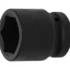 BGS Kraft-Steckschlüssel-Einsatz Sechskant Antrieb Innenvierkant 25 mm (1") SW 41 mm - 5841