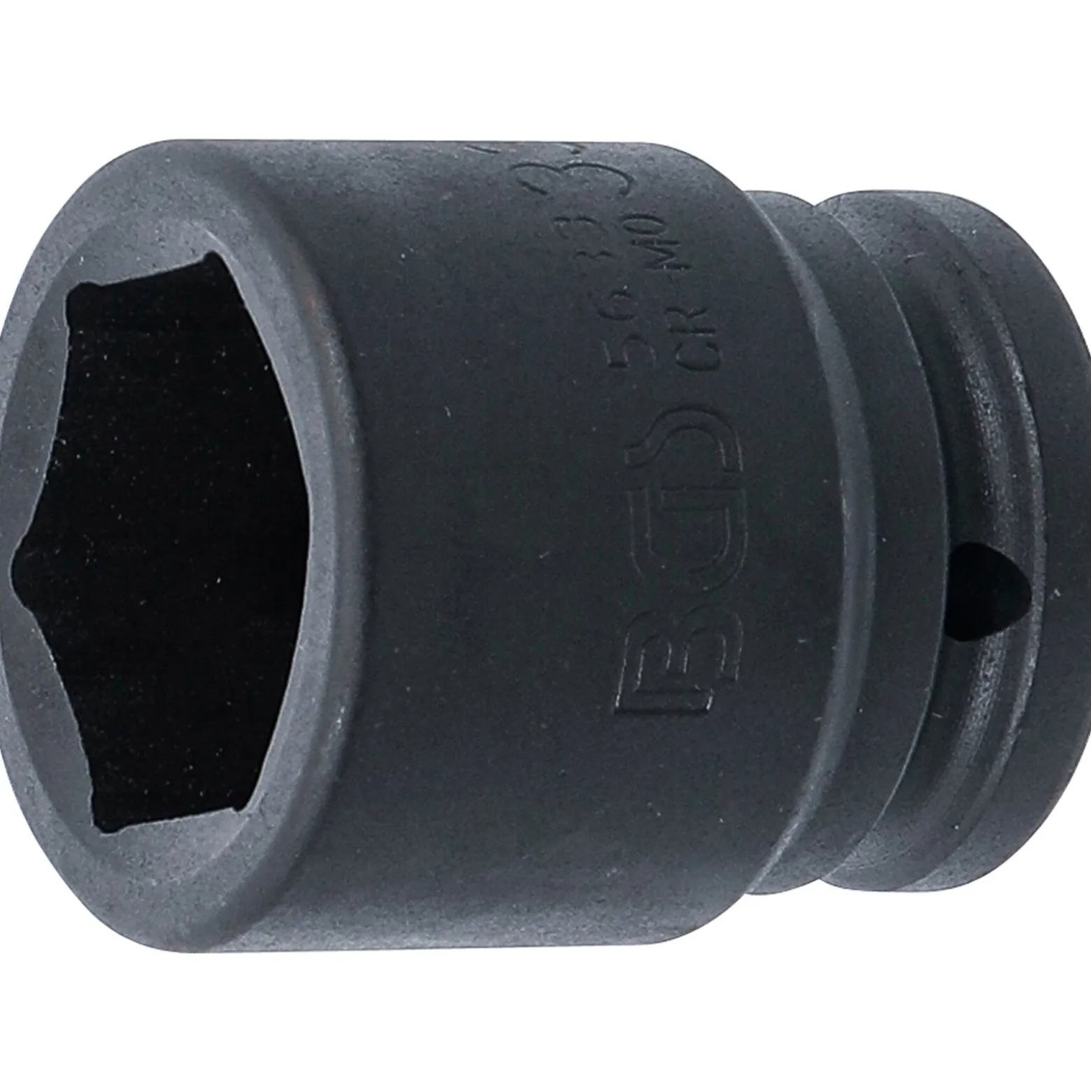 BGS Kraft-Steckschlüssel-Einsatz Sechskant Antrieb Innenvierkant 20 mm (3/4") SW 33 mm - 5633