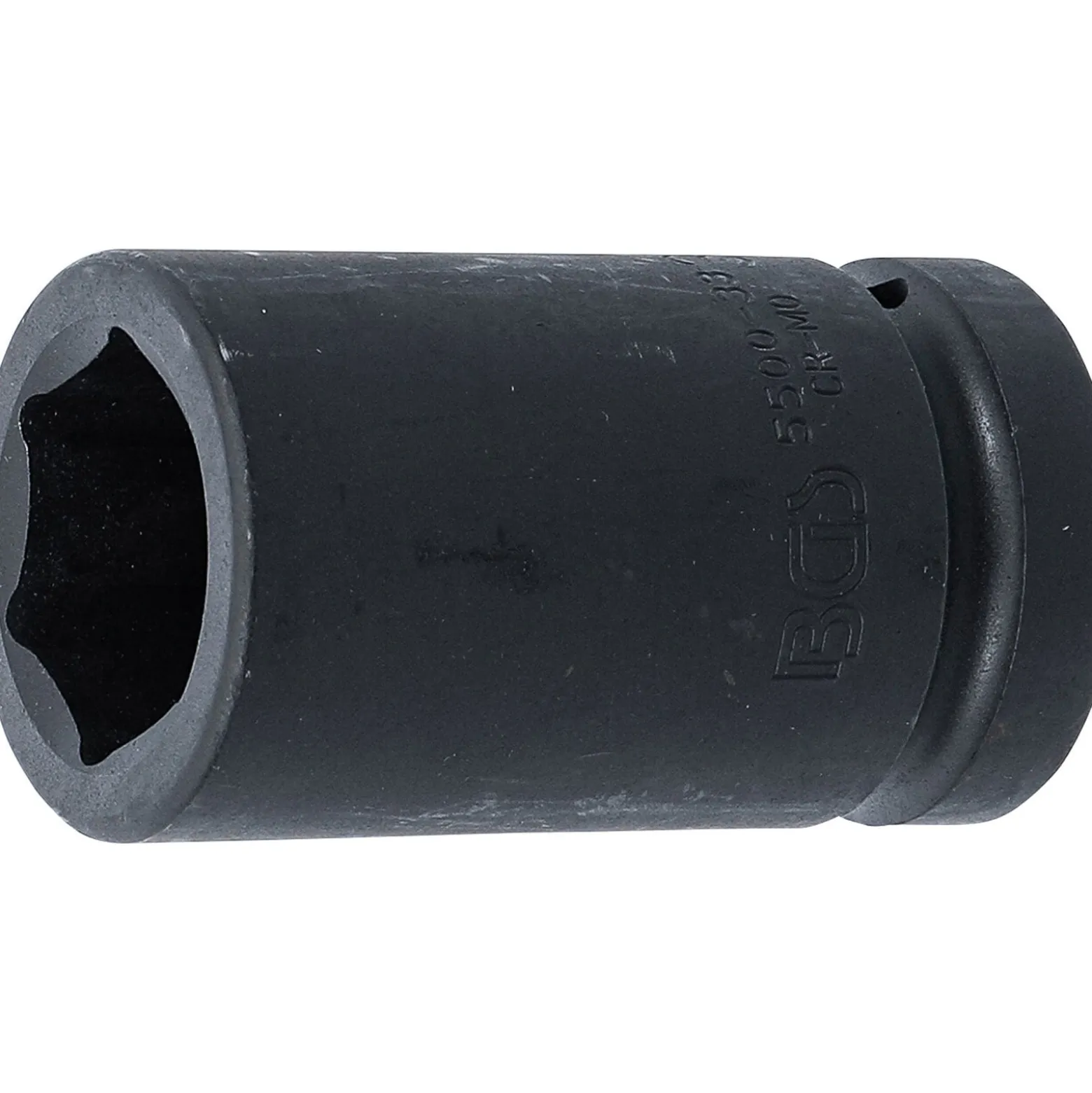 BGS Kraft-Steckschlüssel-Einsatz Sechskant tief Antrieb Innenvierkant 25 mm (1") SW 33 mm - 5500-33