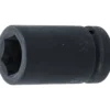 BGS Kraft-Steckschlüssel-Einsatz Sechskant tief Antrieb Innenvierkant 25 mm (1") SW 32 mm - 5500-32
