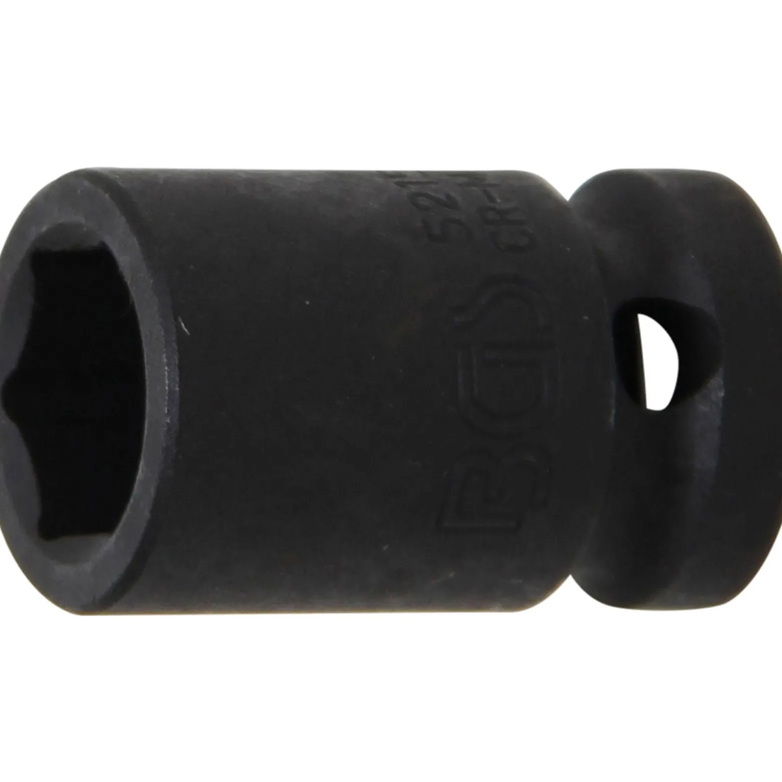 BGS Kraft-Steckschlüssel-Einsatz Sechskant Antrieb Innenvierkant 12,5 mm (1/2") SW 15 mm - 5215