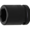 BGS Kraft-Steckschlüssel-Einsatz Sechskant Antrieb Innenvierkant 20 mm (3/4") SW 24 mm - 5624