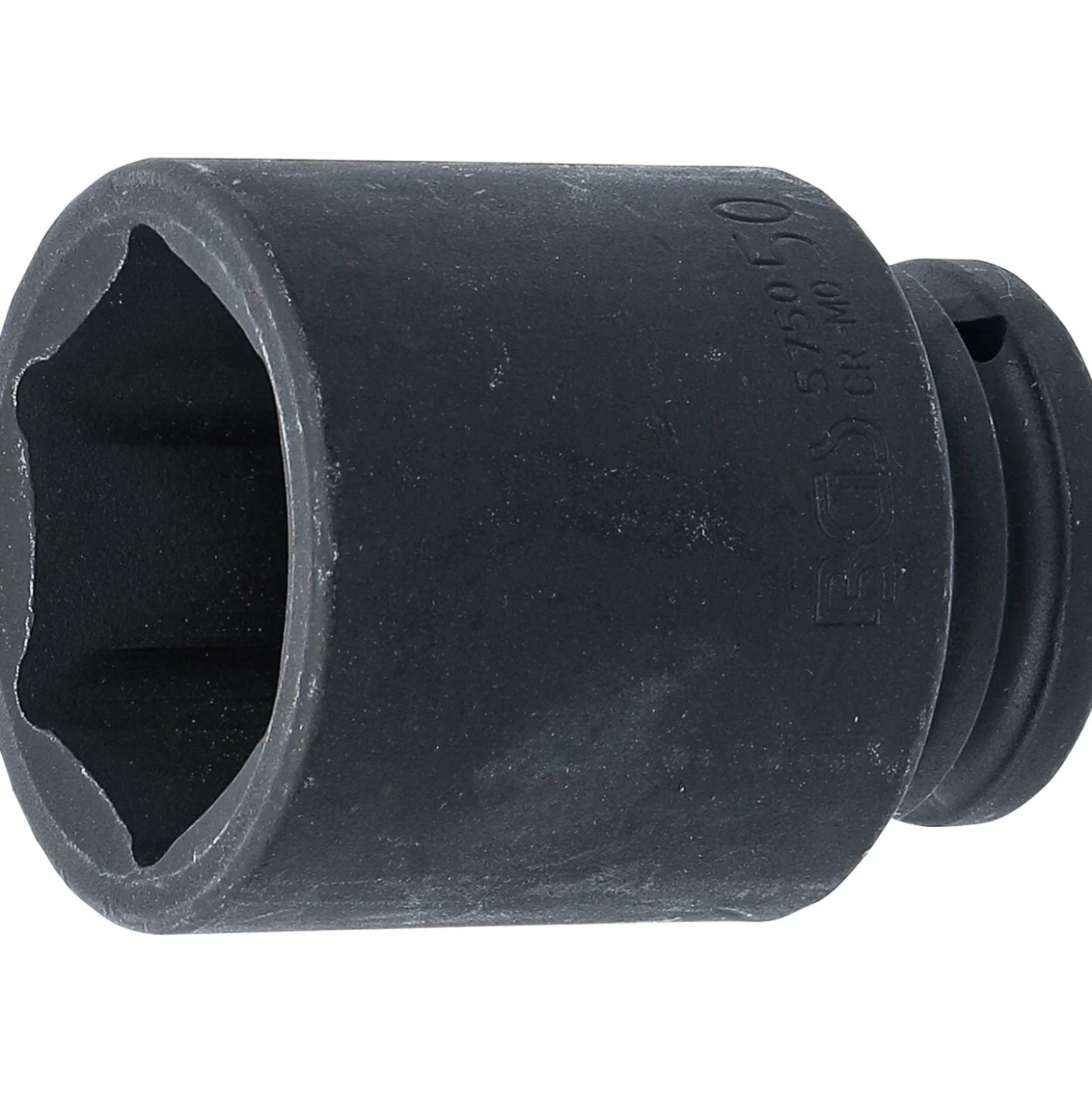 BGS Kraft-Steckschlüssel-Einsatz Sechskant tief Antrieb Innenvierkant 20 mm (3/4") SW 50 mm - 5750