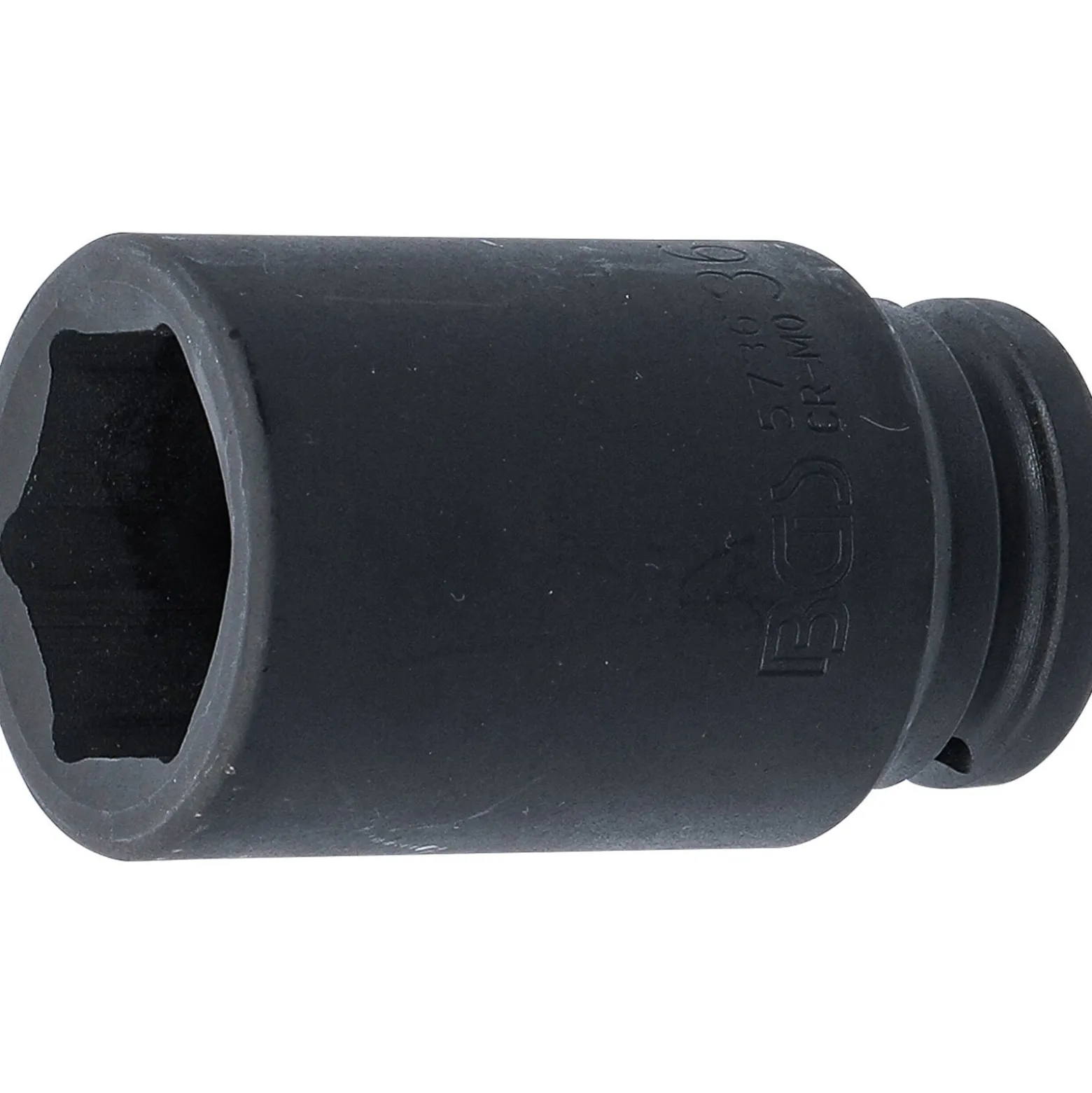 BGS Kraft-Steckschlüssel-Einsatz Sechskant tief Antrieb Innenvierkant 20 mm (3/4") SW 36 mm - 5736