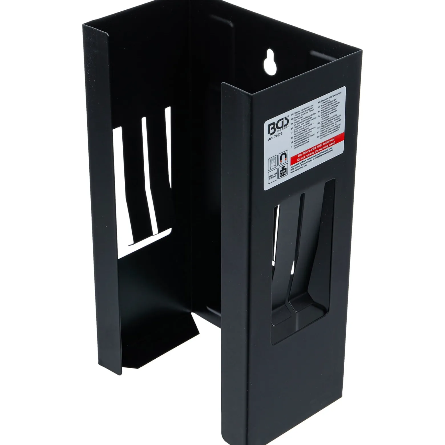 BGS Magnet-Handschuh- und Taschentuch-Box Halter | 253 x 143 x 95 mm - 74673