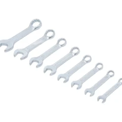 BGS Maul-Ringschlüssel-Satz extra kurz Zollgrößen SW 3/8