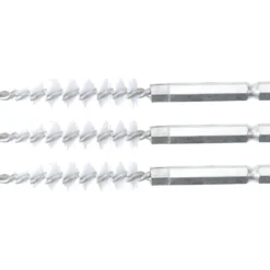 BGS Nylonbürste 12 mm Antrieb Außensechskant 6,3 mm (1/4") 3tlg. - 3078-12-N