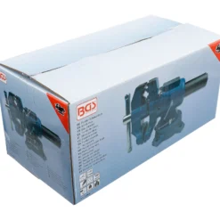 BGS Parallel-Schraubstock 100 mm Spannbacken 360° drehbar - 70965