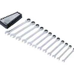 BGS Ratschenring-Maulschlüssel-Satz SW 8 - 19 mm 12tlg. - 6544