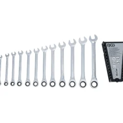 BGS Ratschenring-Maulschlüssel-Satz SW 8 - 19 mm 12tlg. - 6544