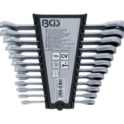 BGS Ratschenring-Maulschlüssel-Satz SW 8 - 19 mm 12tlg. - 6544