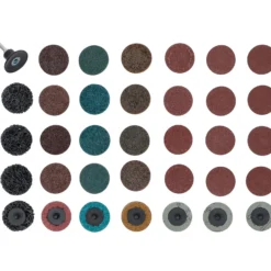 BGS Schleifscheiben / Schleifteller-Satz Ø 50 mm 35tlg. - 6649