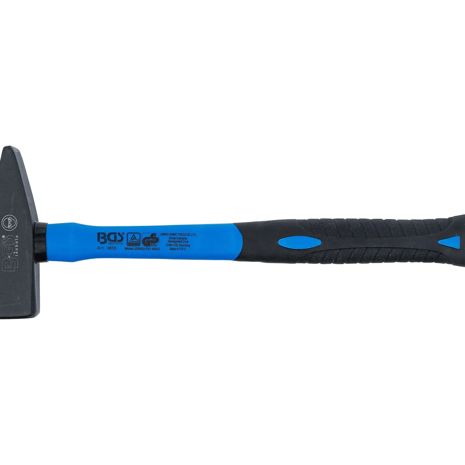 BGS Schlosserhammer Fiberglasstiel DIN 1041 800 g - 3855