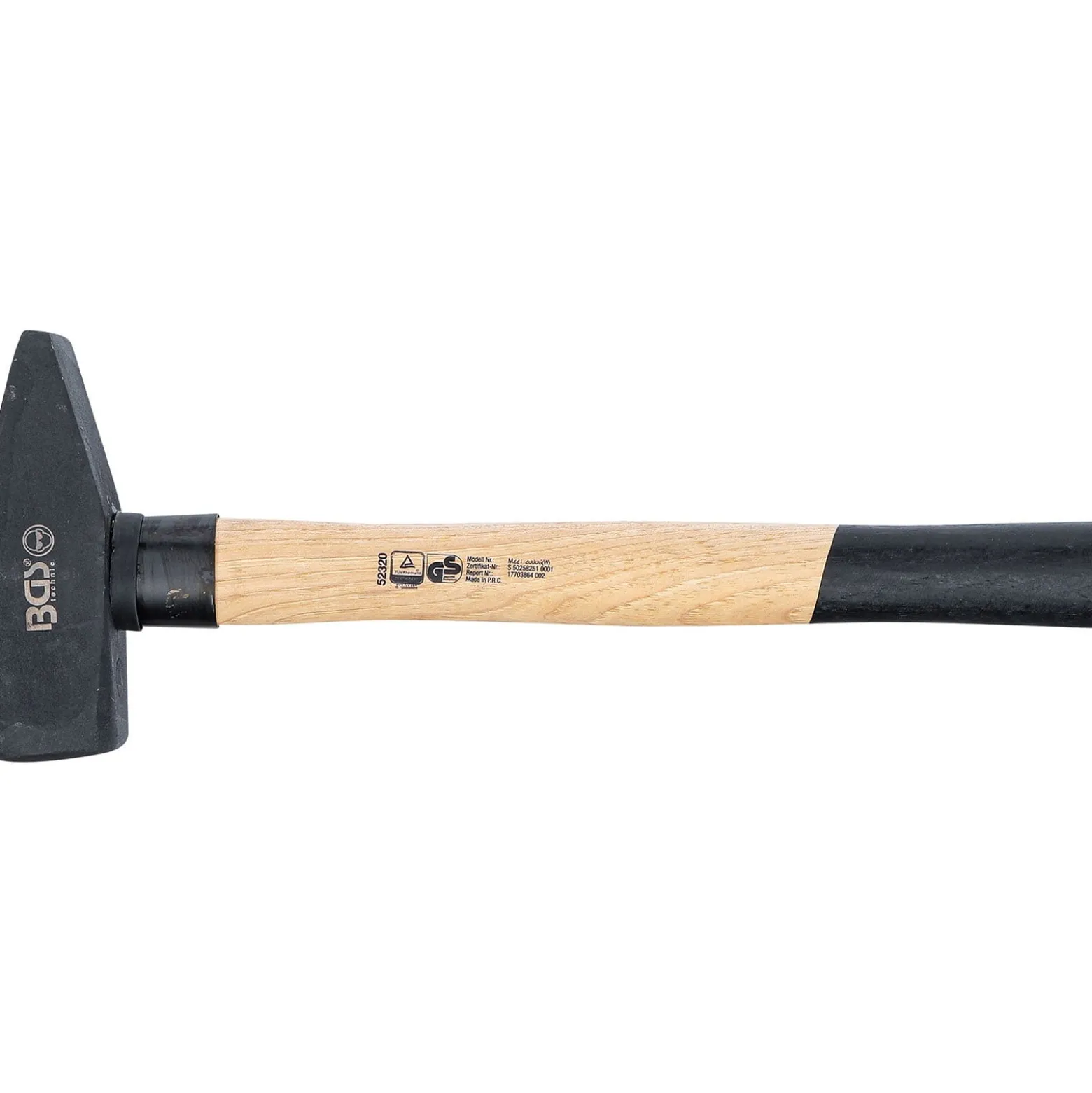 BGS Schlosserhammer Hickory-Stiel DIN 1041 2.000 g - 52320