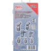 BGS Schmiernippel-Sortiment metrisch/Zollgrößen 70tlg. - 8065-1