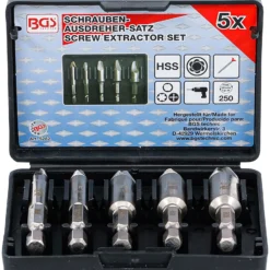 BGS Schraubenausdreher-Satz 5tlg. - 5282