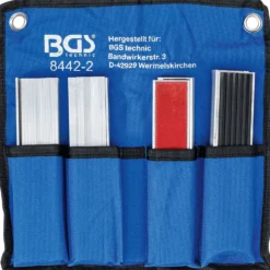 BGS Schraubstock-Schutzbacken-Satz Aluminium 150 mm 8tlg. - 8442-2