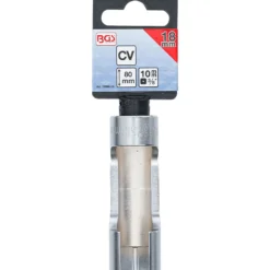 BGS Spezial-Steckschlüssel-Einsatz geschlitzt Antrieb Innenvierkant 10 mm (3/8") SW 18 mm - 70988-18