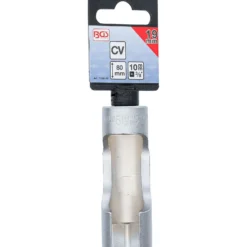 BGS Spezial-Steckschlüssel-Einsatz geschlitzt Antrieb Innenvierkant 10 mm (3/8") SW 19 mm - 70988-19