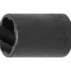 BGS Spiral-Profil-Steckschlüssel-Einsatz / Schraubenausdreher Antrieb Innenvierkant 12,5 mm (1/2") SW 17 mm - 5266-17