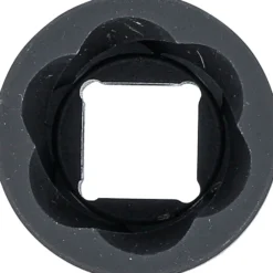 BGS Spiral-Profil-Steckschlüssel-Einsatz / Schraubenausdreher Antrieb Innenvierkant 12,5 mm (1/2") SW 22 mm - 5268-22