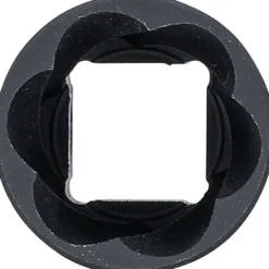 BGS Spiral-Profil-Steckschlüssel-Einsatz / Schraubenausdreher Antrieb Innenvierkant 12,5 mm (1/2
