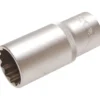 BGS Steckschlüssel-Einsatz für Diesel-Einspritzdüsen Antrieb Innenvierkant 12,5 mm (1/2") SW 27 mm - 2539