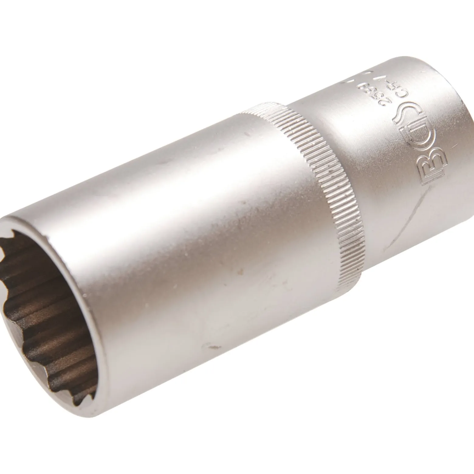 BGS Steckschlüssel-Einsatz für Diesel-Einspritzdüsen Antrieb Innenvierkant 12,5 mm (1/2") SW 27 mm - 2539