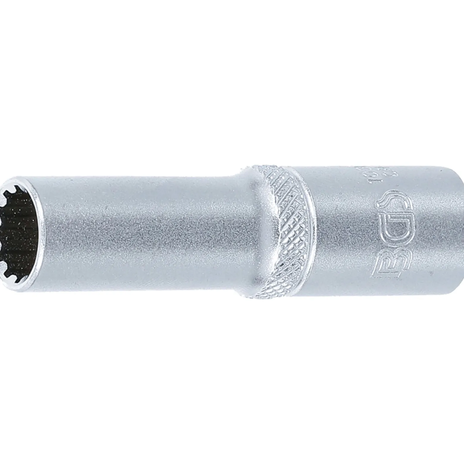 BGS Steckschlüssel-Einsatz Gear Lock tief Antrieb Innenvierkant 10 mm (3/8") SW 10 mm - 10350