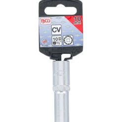 BGS Steckschlüssel-Einsatz Gear Lock tief Antrieb Innenvierkant 10 mm (3/8