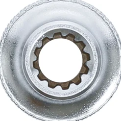 BGS Steckschlüssel-Einsatz Gear Lock Antrieb Innenvierkant 12,5 mm (1/2") SW 8 mm - 10208