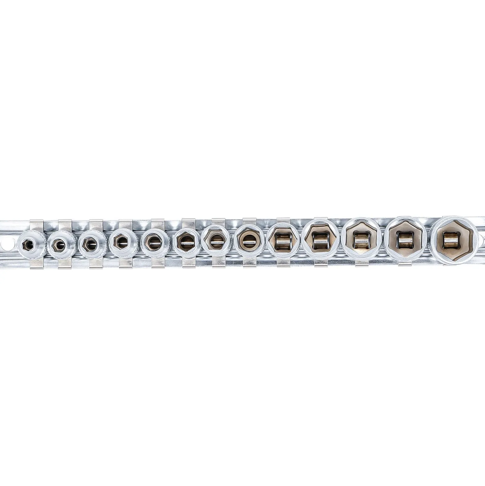 BGS Steckschlüssel-Einsatz-Satz Sechskant Antrieb Innenvierkant 6,3 mm (1/4") SW 4 - 14 mm 13tlg. - 9102