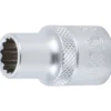 BGS Steckschlüssel-Einsatz-Satz Zwölfkant Antrieb Innenvierkant 12,5 mm (1/2") Zollgrößen 10tlg. - 9114