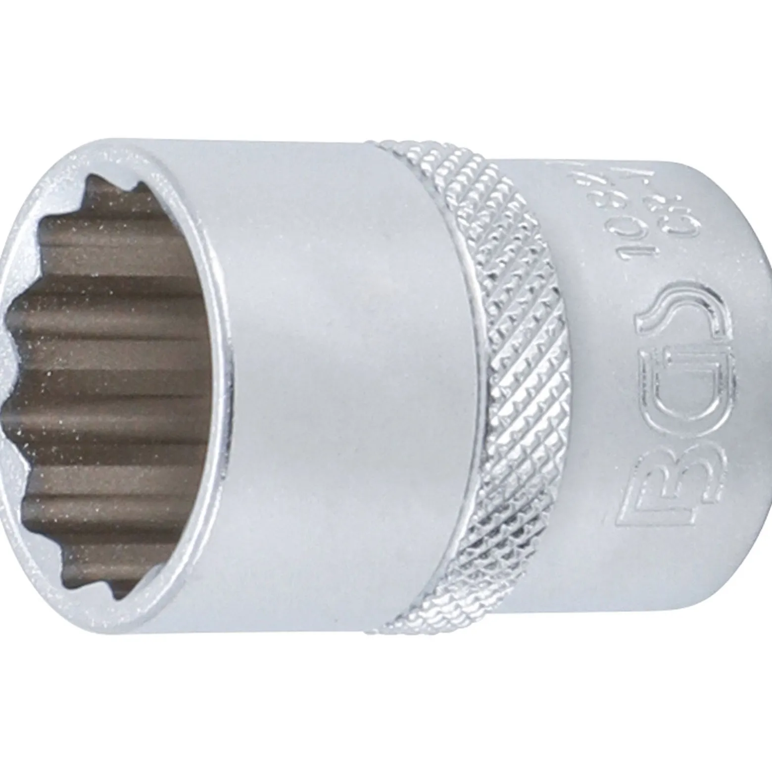 BGS Steckschlüssel-Einsatz-Satz Zwölfkant Antrieb Innenvierkant 12,5 mm (1/2") Zollgrößen 10tlg. - 9114