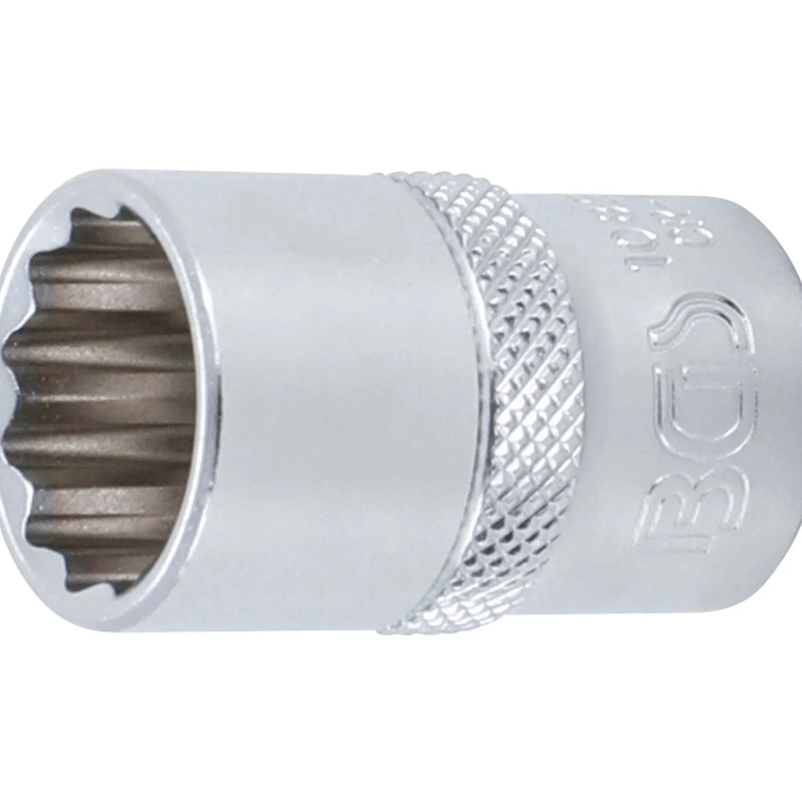 BGS Steckschlüssel-Einsatz-Satz Zwölfkant Antrieb Innenvierkant 12,5 mm (1/2") Zollgrößen 10tlg. - 9114